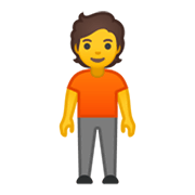 🧍 Emoji Persona De Pie en Google Android 10.0.
