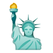 Emoji 🗽 Statua Della Libertà su Google Android 10.0.