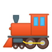Émoji 🚂 Locomotive sur Google Android 10.0.