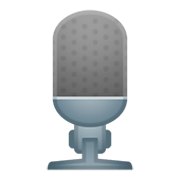 Emoji 🎙️ Microfono Radiofonico su Google Android 10.0.