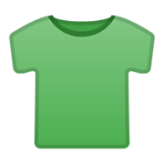Emoji 👕 T-shirt su Google Android 10.0.