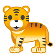 🐅 Emoji Tigre na Google Android 10.0.