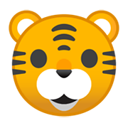Emoji 🐯 Muso Di Tigre su Google Android 10.0.