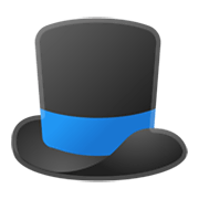 🎩 Emoji Sombrero De Copa en Google Android 10.0.