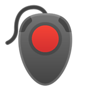 Émoji 🖲️ Boule De Commande sur Google Android 10.0.