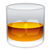 Emoji 🥃 Bicchiere Tumbler su Google Android 10.0.