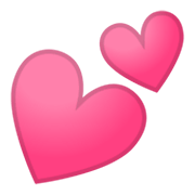 Émoji 💕 Deux Cœurs sur Google Android 10.0.