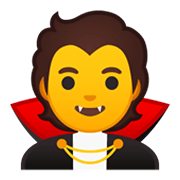 🧛 Emoji Vampir Google Android 10.0.