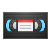Émoji 📼 Cassette Vidéo sur Google Android 10.0.