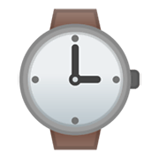 ⌚ Emoji Relógio De Pulso na Google Android 10.0.