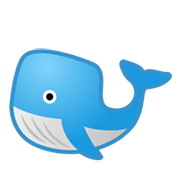 Emoji 🐋 Balena su Google Android 10.0.