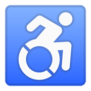 ♿ Emoji Símbolo De Cadeira De Rodas na Google Android 10.0.