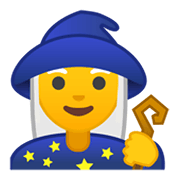 Émoji 🧙‍♀️ Mage Femme sur Google Android 10.0.