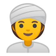 👳‍♀️ Emoji Mulher Com Turbante na Google Android 10.0.