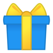 Émoji 🎁 Cadeau sur Google Android 10.0.
