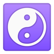 Emoji ☯️ Yin E Yang su Google Android 10.0.