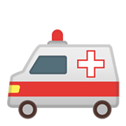 Emoji 🚑 Ambulanza su Google Android 11.0 December 2020 Feature Drop.