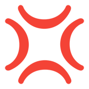 Emoji 💢 Rabbia su Google Android 11.0 December 2020 Feature Drop.