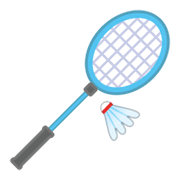 Émoji 🏸 Badminton sur Google Android 11.0 December 2020 Feature Drop.