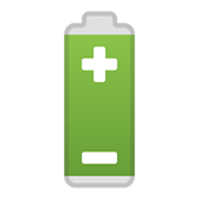 Emoji 🔋 Batteria su Google Android 11.0 December 2020 Feature Drop.