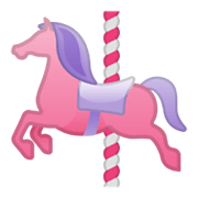 Emoji 🎠 Cavallo Da Giostra su Google Android 11.0 December 2020 Feature Drop.