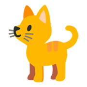 Emoji 🐈 Gatto su Google Android 11.0 December 2020 Feature Drop.