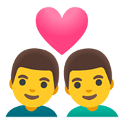 👨‍❤️‍👨 Emoji Pareja Enamorada: Hombre Y Hombre en Google Android 11.0 December 2020 Feature Drop.