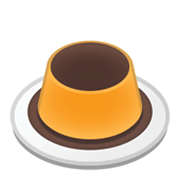 Émoji 🍮 Crème Renversée sur Google Android 11.0 December 2020 Feature Drop.