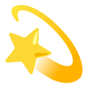 Emoji 💫 Stella Con Scia su Google Android 11.0 December 2020 Feature Drop.