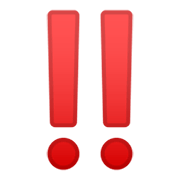 Emoji ‼️ Doppio Punto Esclamativo su Google Android 11.0 December 2020 Feature Drop.