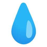 Emoji 💧 Goccia su Google Android 11.0 December 2020 Feature Drop.