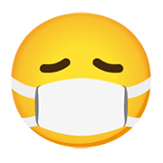 Emoji 😷 Faccina Con Mascherina su Google Android 11.0 December 2020 Feature Drop.