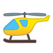 Émoji 🚁 Hélicoptère sur Google Android 11.0 December 2020 Feature Drop.