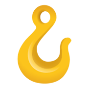 Émoji 🪝 Crochet sur Google Android 11.0 December 2020 Feature Drop.