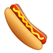 Émoji 🌭 Hot Dog sur Google Android 11.0 December 2020 Feature Drop.