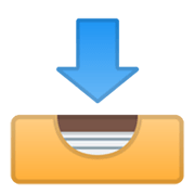 Emoji 📥 Posta Ricevuta su Google Android 11.0 December 2020 Feature Drop.