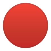 Emoji 🔴 Cerchio Rosso su Google Android 11.0 December 2020 Feature Drop.