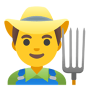👨‍🌾 Emoji Agricultor en Google Android 11.0 December 2020 Feature Drop.