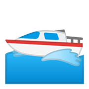Emoji 🛥️ Barca A Motore su Google Android 11.0 December 2020 Feature Drop.