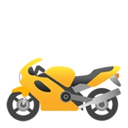 Emoji 🏍️ Motocicletta su Google Android 11.0 December 2020 Feature Drop.