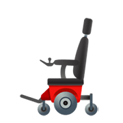 🦼 Emoji elektrischer Rollstuhl Google Android 11.0 December 2020 Feature Drop.