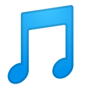 Emoji 🎵 Nota Musicale su Google Android 11.0 December 2020 Feature Drop.