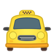 🚖 Emoji Vorderansicht Taxi Google Android 11.0 December 2020 Feature Drop.