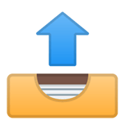 Emoji 📤 Posta Inviata su Google Android 11.0 December 2020 Feature Drop.