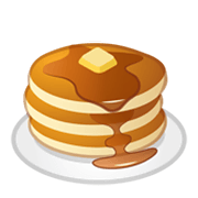 Emoji 🥞 Pancake su Google Android 11.0 December 2020 Feature Drop.
