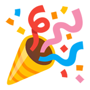 Emoji 🎉 Spara Coriandoli su Google Android 11.0 December 2020 Feature Drop.