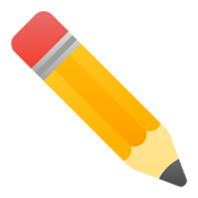 Émoji ✏️ Crayon sur Google Android 11.0 December 2020 Feature Drop.
