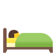 Émoji 🛌 Personne Au Lit sur Google Android 11.0 December 2020 Feature Drop.