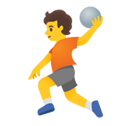 Émoji 🤾 Personne Jouant Au Handball sur Google Android 11.0 December 2020 Feature Drop.