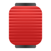 Emoji 🏮 Lanterna Rossa su Google Android 11.0 December 2020 Feature Drop.